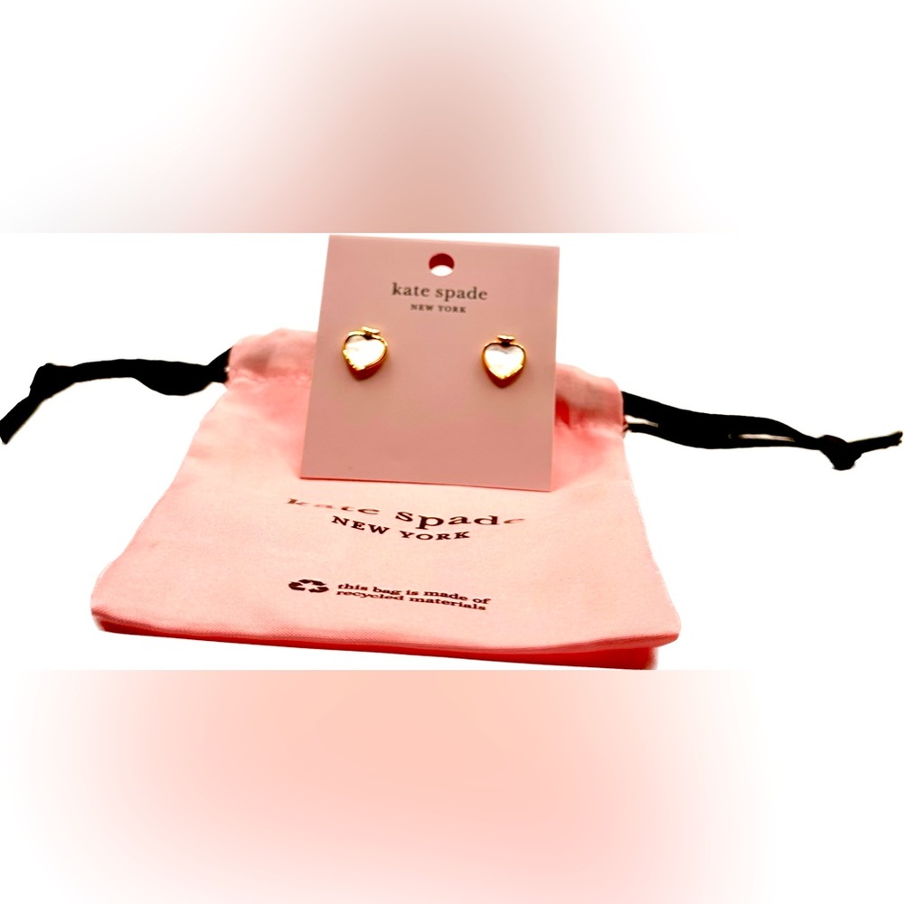 Signature Spade Mini Studs, NWT - Picture 1 of 7